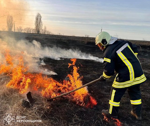 Протягом доби через ворожі обстріли виникло дві пожежі на відкритих територіях