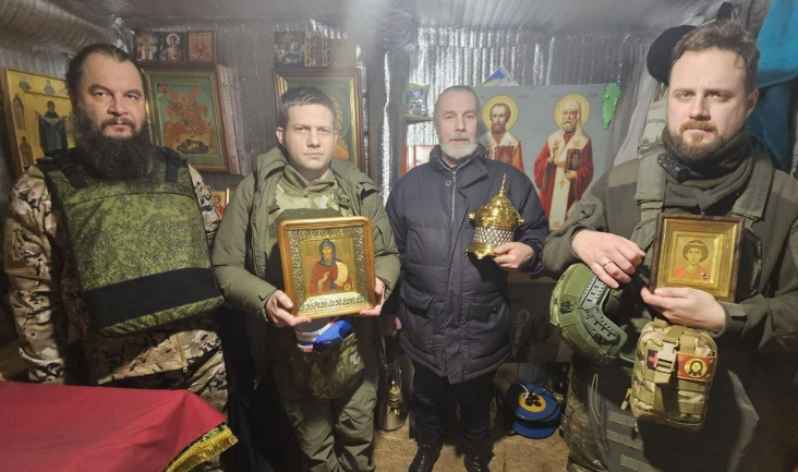 “Секретна зброя”: росіяни привезли на лівобережжя Херсонщини мощі своїх святих