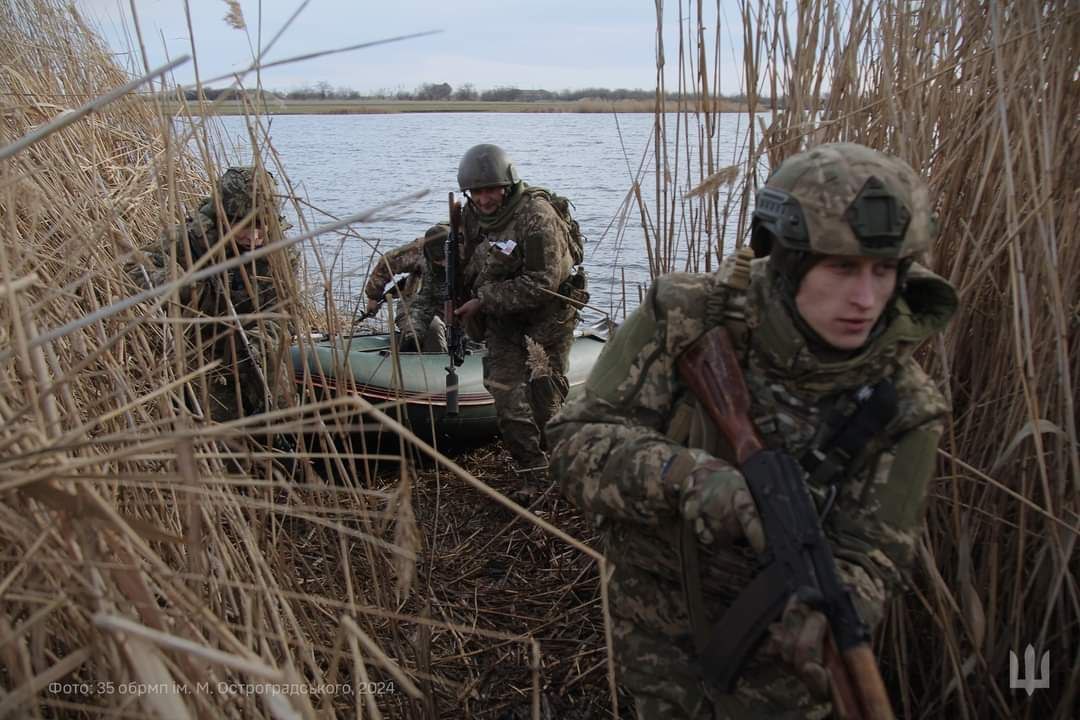 На лівому березі Дніпра війська рф 6 разів безуспішно штурмували плацдарми ЗСУ