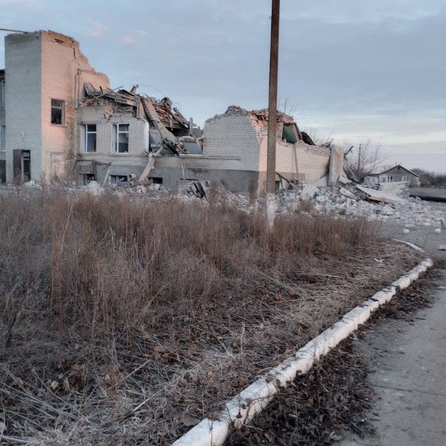 Окупанти знищили школу в одному з населених пунктів Бериславщини