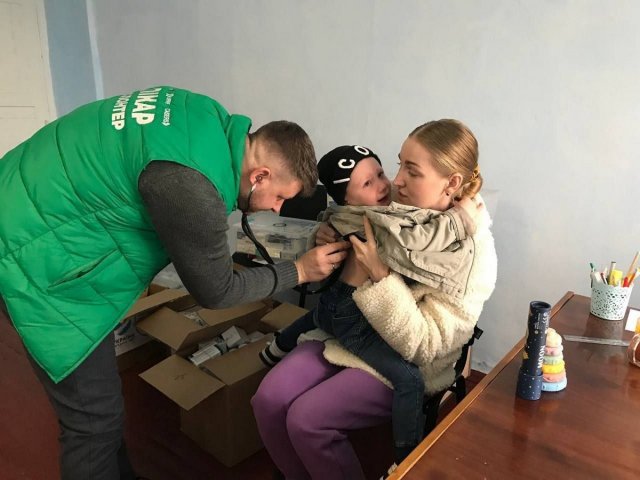 Медики-волонтери ГО «CASERS» продовжують проводити прийоми мешканців Херсонщини