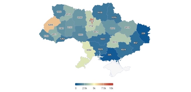 Попри війну на Херсонщину з-за кордону завезли понад 300 автівок