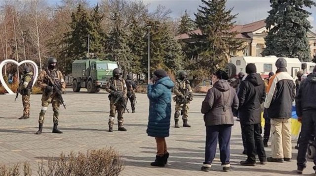 В окупованому Скадовську росіяни вже три місяці не платять мешканцям пенсій