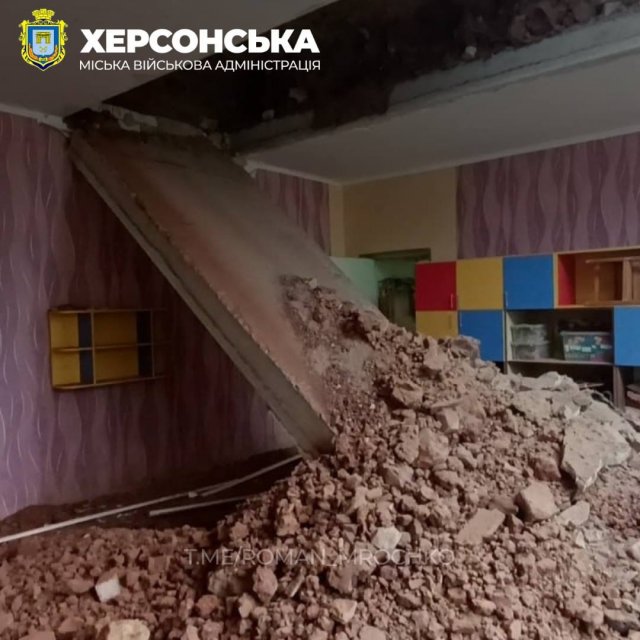 У Херсонській громаді після звільнення внаслідок обстрілів з боку окупаційних військ пошкоджено 130 закладів освіти, - МВА