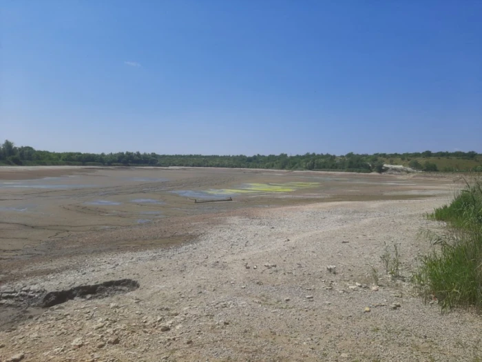 Каховська ГЕС після у липні 2023 року. Фото Катерини Полянської