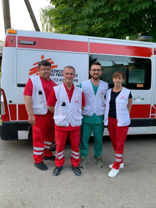 «Лікарі без кордонів» допомагають жителям деокупованих та прифронтових територій Херсонщини