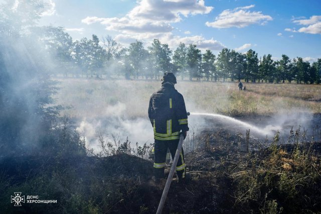 Після дощу температурні показники полетіли вгору, тому знову маємо пожежі в екосистемах