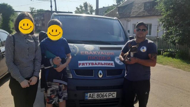 З Берислава вдалося евакуювати ще одну родину з дітьми