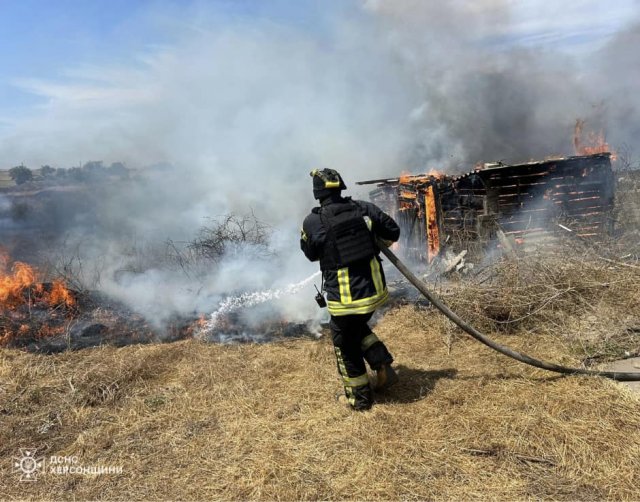 Окупанти здійснили скид вибухівки на рятувальників