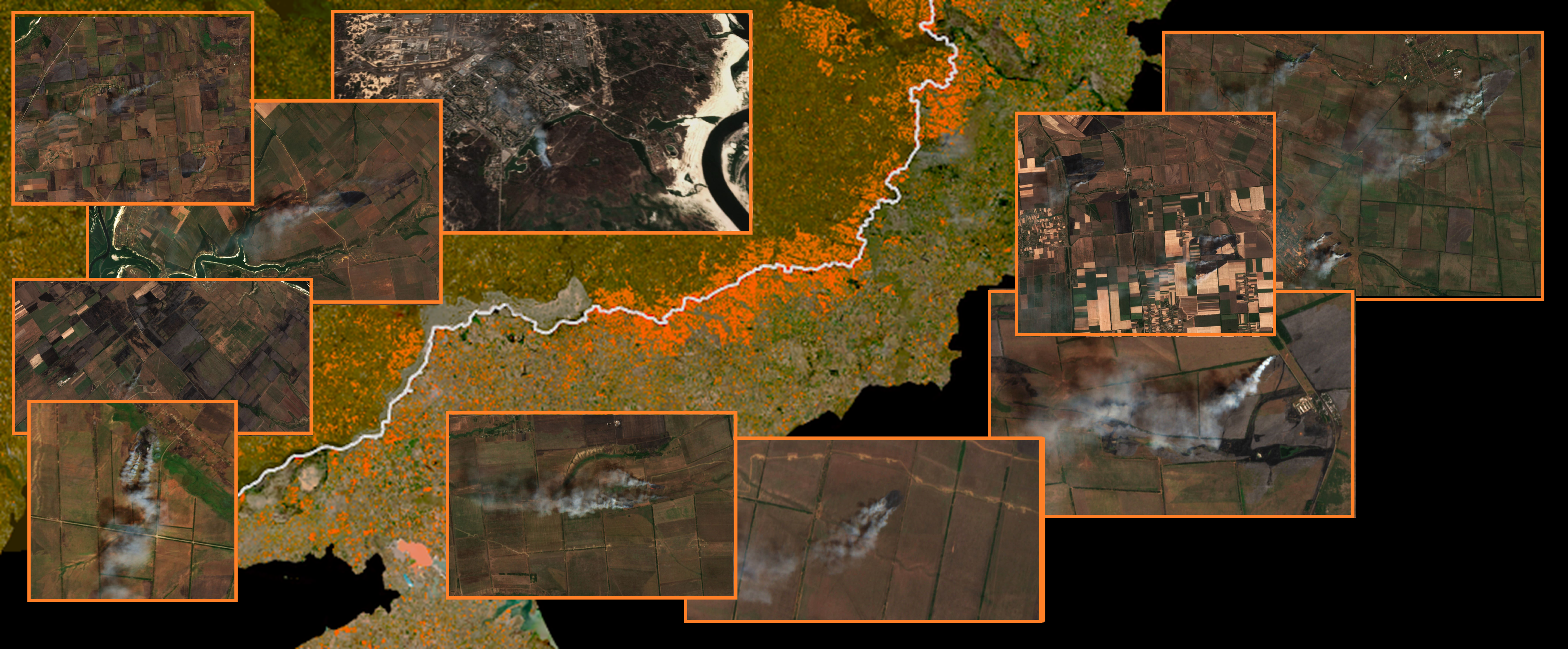 Росія чинить воєнний екоцид, випалюючи степи і ліси на півдні України і в Криму