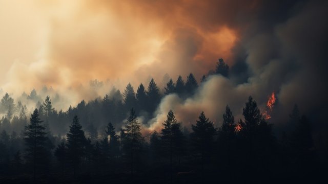 В окупованому Криму сталося більше 50 пожеж за вихідні