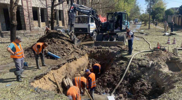 В Антонівці на Херсонщині після ремонту водогону виник новий витік