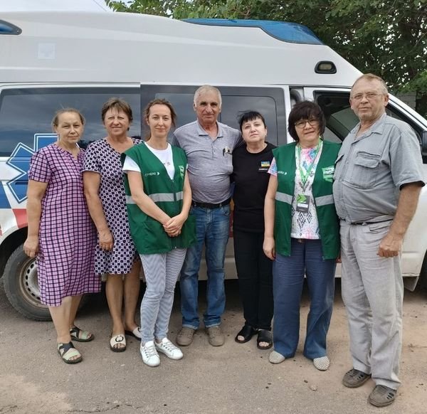 Медики-волонтери здійснили візити до чотирьох населених пунктів Херсонщини