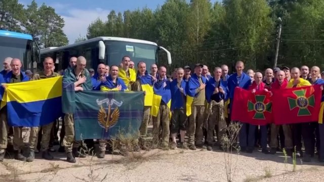 Серед 115 військовослужбовців, яких повернули з російського полону, 20 — бійців з Херсонщини