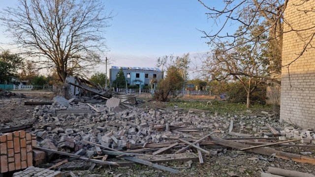 Зранку окупаційні війська атакували з авіації Херсонщину