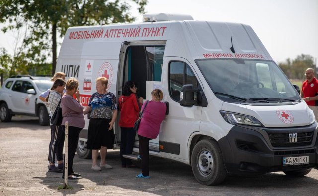 Наступного тижня пересувний аптечний пункт працюватиме на Херсонщині за таким графіком