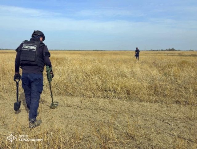 52 357 вибухонебезпечних предметів знешкодили сапери ДСНС з початку робіт на деокупованій частині Херсонщини