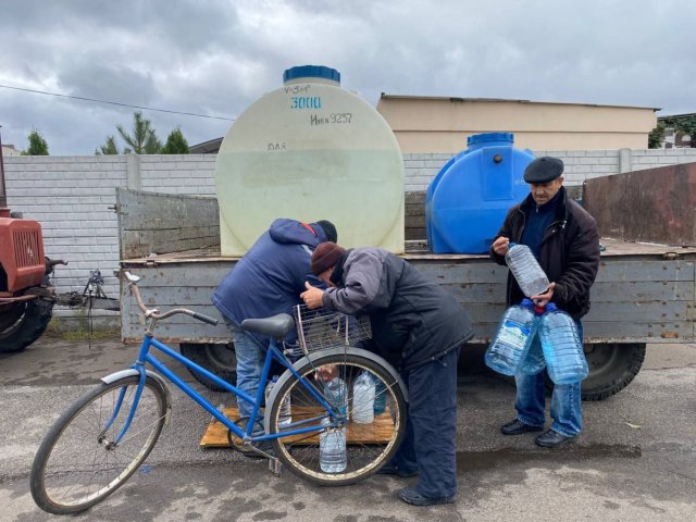 Питну воду жителям окупованого Таврійська буде важко застати