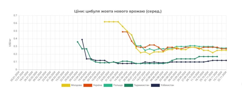 В Україні рекордно зростає ціна на цибулю: у чому причина