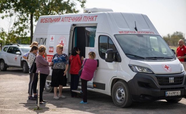 Графік руху другої пересувної аптеки на Херсонщині наступного тижня