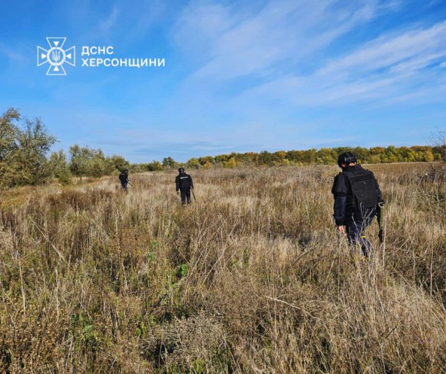 Розмінування Херсонщини триває