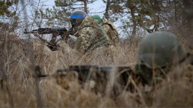 Морська піхота на навчаннях. ФОТОРЕПОРТАЖ