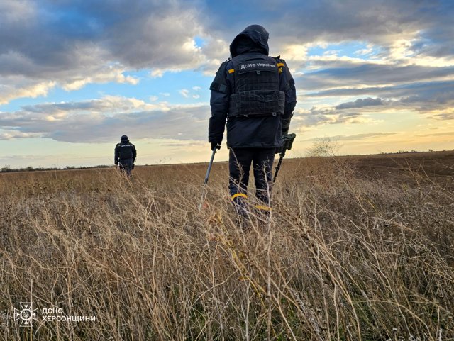 Розмінування на деокупованих територіях Херсонщини продовжується