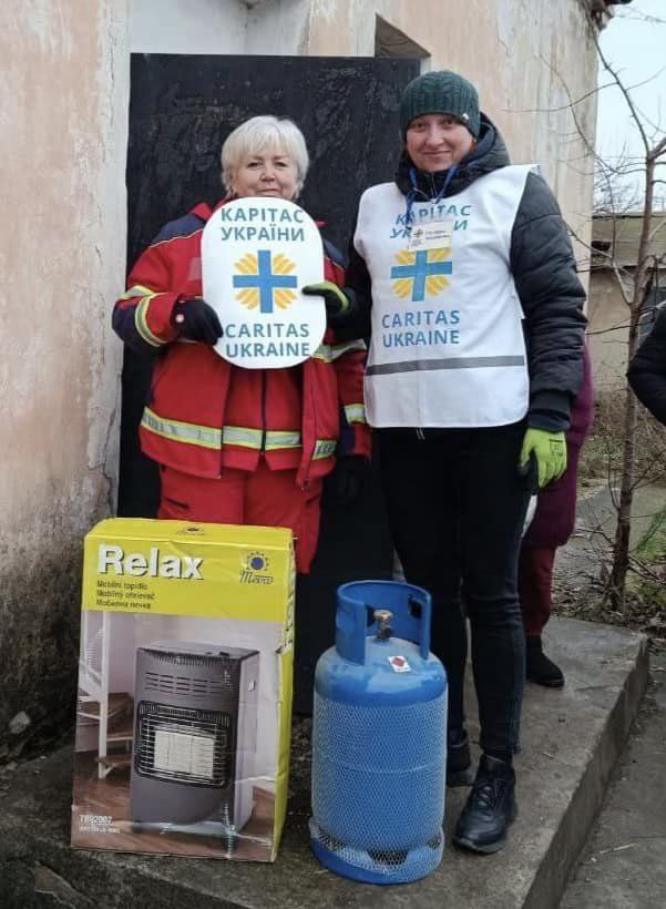 Благодійники Карітас Берислав УГКЦ вкотре підтримують жителів Херсонщини