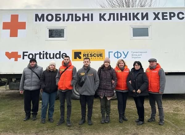 Мобільні клініки фонду "Fortitude" не припиняють працювати на Херсонщині