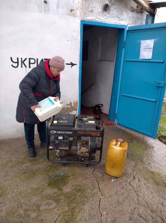 Високопільська громада отримала дизельне пальне та бензин від благодійників