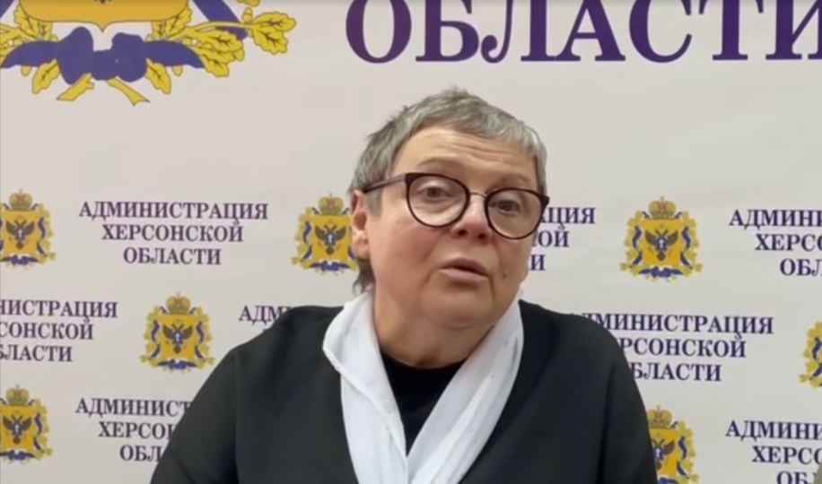 Колаборантка Томіліна пропонує обмежити виїзд за межі Росії херсонців, які отримали так звані “житлові сертифікати”
